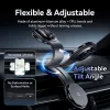 Automobilinis magnetinis belaidis įkroviklis Vention KSJB0 juodas