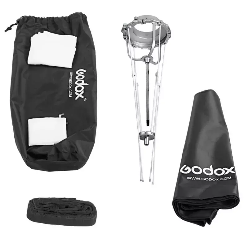 Softbox Godox SB-GUE95 Juoda 95cm Nailonas