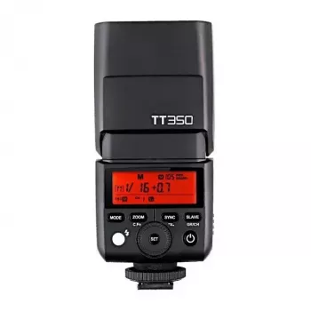 Godox TT350P kompaktinė blykstė, 2.2 s įkrovimo laikas, AA baterijos