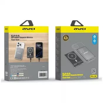Nešiojamas maitinimo bankas Awei PA-30 5000mAh