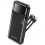 Powerbank Awei PA-91 10000mAh 22,5W PD 2xUSB-C + Laidas Juodas