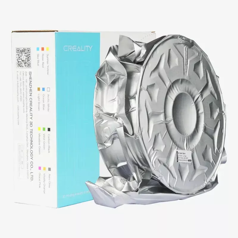 3D spausdinimo gijos medžiaga Creality ASA juoda 1 kg (3301100002)