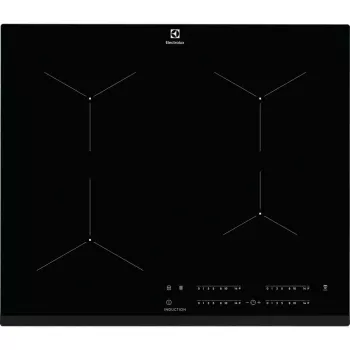Įmontuojama indukcinė kaitlentė Electrolux EIT61443B, 4 zonos, jutiklinis valdymas