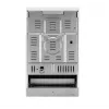 Laisvai pastatoma viryklė Electrolux LKR540266X — 4 zonų keraminė kaitlentė, elektrinė orkaitė 57 L, nerūdijantis plienas, energijos klasė A, 50 cm