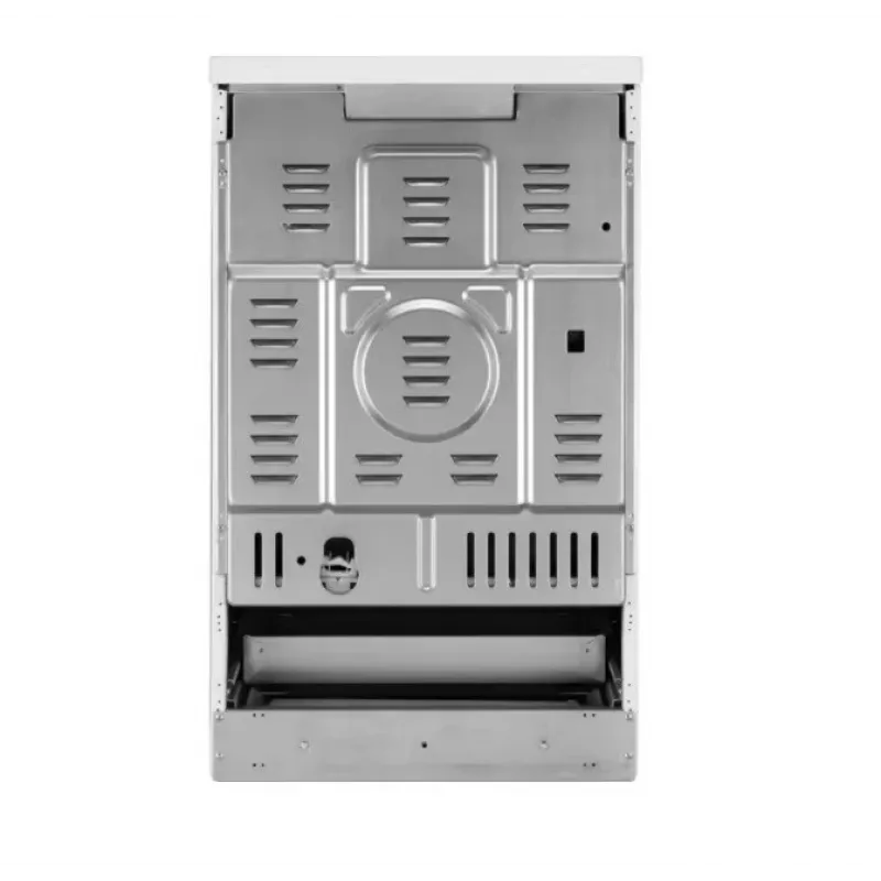 Laisvai pastatoma viryklė Electrolux LKR540266X — 4 zonų keraminė kaitlentė, elektrinė orkaitė 57 L, nerūdijantis plienas, energijos klasė A, 50 cm