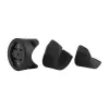 GARMIN Universal Seat-post Quarter Turn Mount laikiklis dviračio sėdynės vamzdžiui, pasyvus, juodas