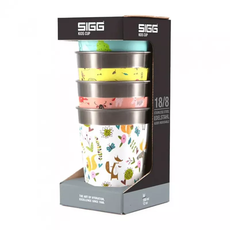 Sigg 8973.60 Vaikų puodelių rinkinys Wildlife 0,35 L