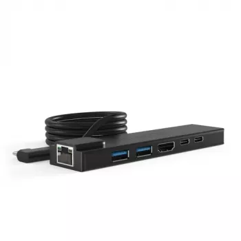 Maitinamas USB-C šakotuvas - Plus Hub