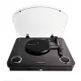 Pavarų juostos vinilinis patefonas Energy Sistem BlackSpin Black Transparent 33 45 78 RPM