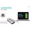 Docking stotelė ITEC i-tec USB-C Metal Nano 3x Ekranas (DP, HDMI, VGA) su Power Delivery 100 W, 4x USB-A, Gigabit Ethernet