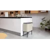 Brabantia Bo Touch Bin 33 L 3 krepšeliai Smėlio spalvos Plotis 540 mm Gylis 312 mm Aukštis 680 mm