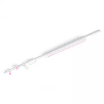Lubinis protingas apšvietimo rinkinys Philips Hue Perifo tiesus (3 reguliuojami prožektoriai, 1 šviesos juosta) Bluetooth, Baltas, 220–240V, 24V lemputės