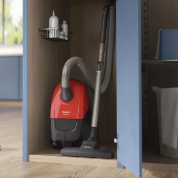 Cilindrinis dulkių siurblys Philips 1000 serija XD1111/10, 800 W, sausas valymas, dulkių maišas 3 l, HEPA, 77 dB