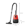 Cilindrinis dulkių siurblys Philips 1000 serija XD1111/10, 800 W, sausas valymas, dulkių maišas 3 l, HEPA, 77 dB