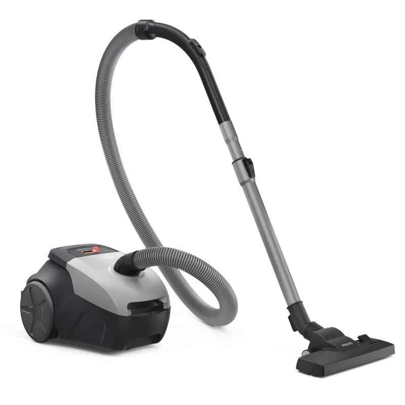 Cilindrinis dulkių siurblys Philips XD2142/12 — 850 W, 3 L dulkių maišas, HEPA filtras, sausas valymas