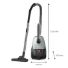 Cilindrinis dulkių siurblys Philips XD2142/12 — 850 W, 3 L dulkių maišas, HEPA filtras, sausas valymas