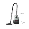 Cilindrinis dulkių siurblys Philips XD2142/12 — 850 W, 3 L dulkių maišas, HEPA filtras, sausas valymas