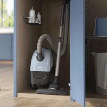 Cilindrinis dulkių siurblys Philips 2000 serijos XD1142/10 — 800 W, 3 L dulkių maišas, HEPA filtras, sausas valymas
