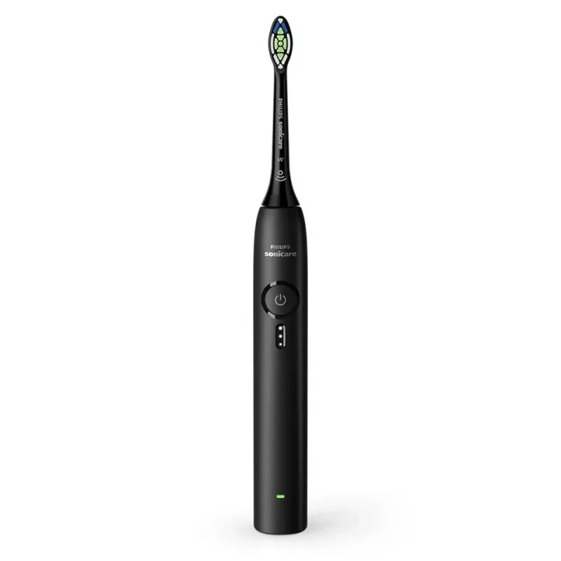 Įkraunamas soninis dantų šepetėlis Philips 3100 serijos HX4033/32 – ličio jonų baterija, 1 rankena, 1 šepetėlio galvutė, Daily Care režimas, juodas