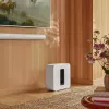 Aktyvus žemų dažnių garsiakalbis Sonos Sub 4 – D klasės stiprintuvas, AC 110–240V, 40,2×15,8×38,9 cm, juodas arba baltas