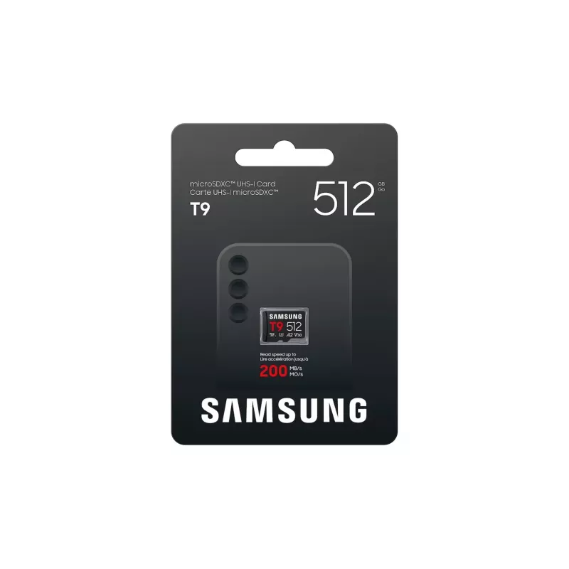 Samsung MB-MH512T/WW T9 microSD 512GB atminties kortelė