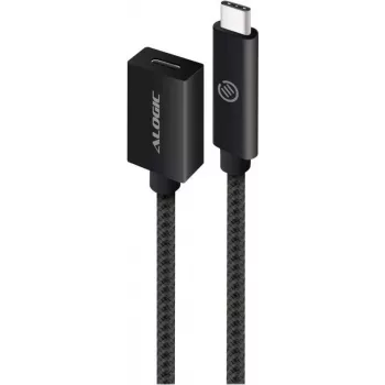 ALOGIC USB-C (mot.) į USB-C (pat.) laidas, USB 3.1 Gen 2, 50 cm, juodas (MU31CC-EXT-050BLK)