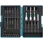 MAKITA E-26179 - Torsion Bit-Set Impact Premier, skirtas belaidžiams smūginiams suktuvams DTD153 ir DTD157 (38 dalių) (E-26179)