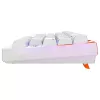 Mechaninė žaidimų klaviatūra Cherry K5 Pro TMR Compact 65% AZERTY RGB Vairai USB Orange White