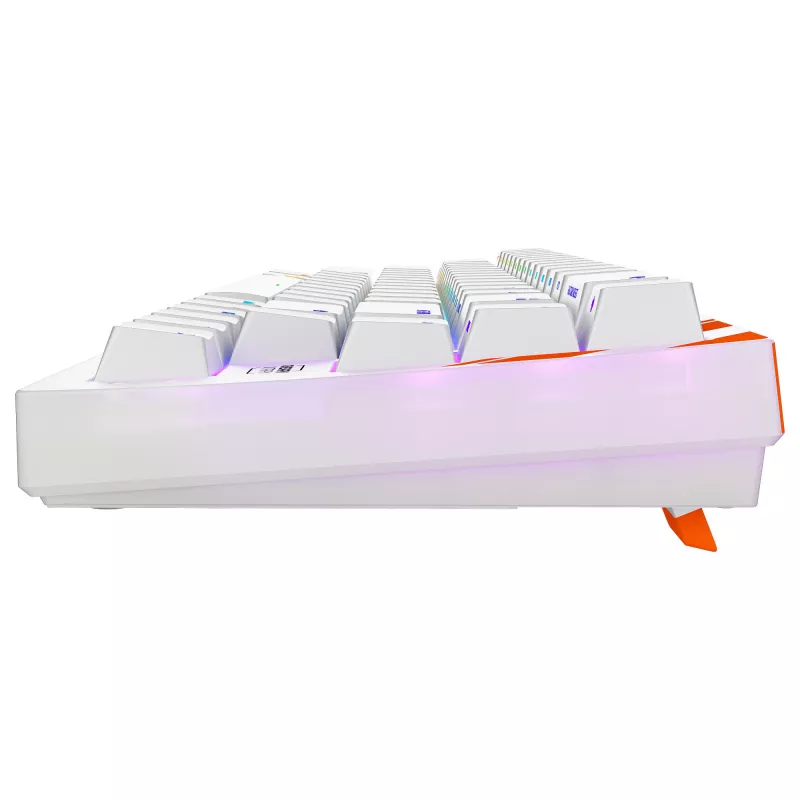 Mechaninė žaidimų klaviatūra Cherry K5 Pro TMR Compact 65% AZERTY RGB Vairai USB Orange White