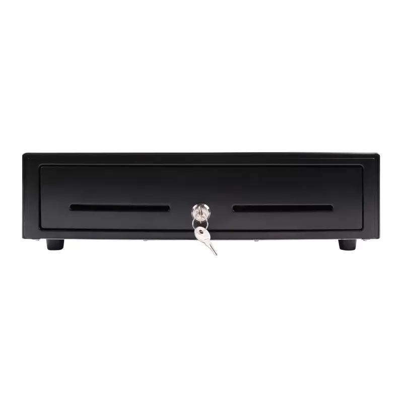 Elektrinė kasos dėžutė Olympia LD 410A, metalinis korpusas, juoda, 415×410×104 mm