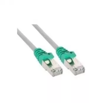 Crossover (kryžminis) laidas InLine Cat5e SF/UTP (S-FTP) RJ-45–RJ-45 0,25 m, pilkas
