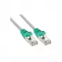 Crossover (kryžminis) laidas InLine Cat5e SF/UTP (S-FTP) RJ-45–RJ-45 0,25 m, pilkas