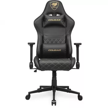 Universali žaidimų kėdė COUGAR Gaming ARMOR ONE V2 Padded seat Juoda Auksinė