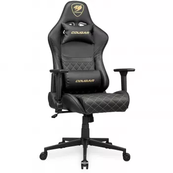 Universali žaidimų kėdė COUGAR Gaming ARMOR ONE V2 Padded seat Juoda Auksinė