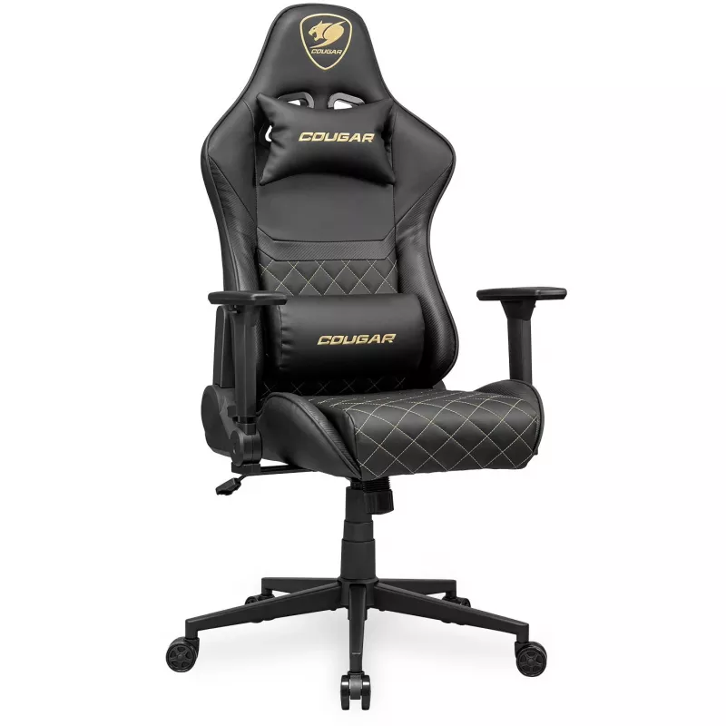 Universali žaidimų kėdė COUGAR Gaming ARMOR ONE V2 Padded seat Juoda Auksinė