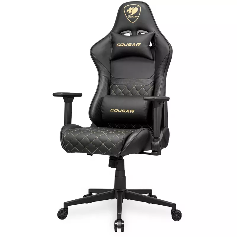 Universali žaidimų kėdė COUGAR Gaming ARMOR ONE V2 Padded seat Juoda Auksinė