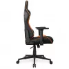 Universali žaidimų kėdė COUGAR Gaming Armor One V2 F, apmušta, paminkštinta sėdynė, juoda-oranžinė