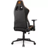Universali žaidimų kėdė COUGAR Gaming Armor One V2 F, apmušta, paminkštinta sėdynė, juoda-oranžinė