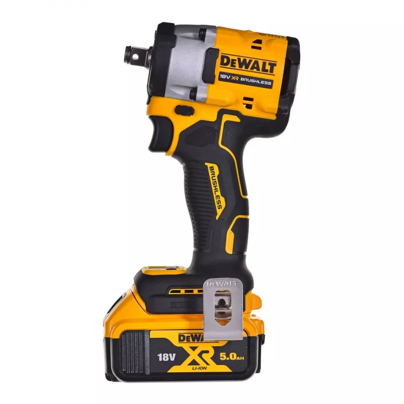 DeWALT 1/2 colio 18V, 5Ah smūginis veržliaraktis, Euro kištukas
