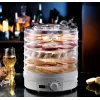Extralink Home Large maisto džiovintuvas grybams, vaisiams, daržovėms ir žolelėms Powerful Pro 500W + 5 padėklai 27cm baltas