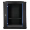 Extralink Lite 12U 530X400 sieninis spintos stovas juodas su lentyna