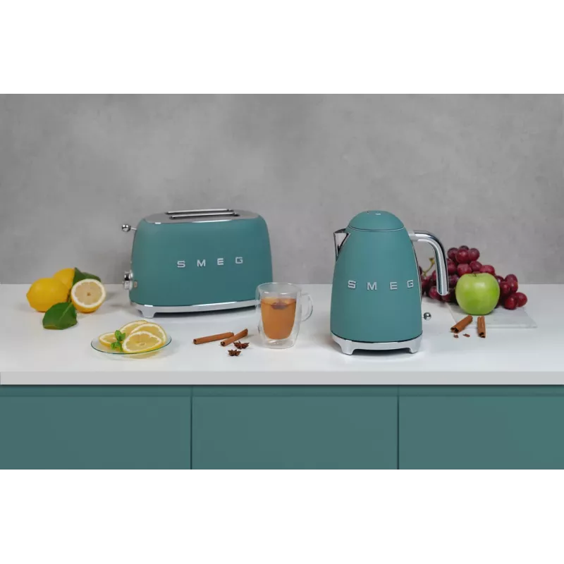 Smeg Virdulys 50s Stilius Smaragdinis Žalias