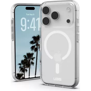 UAG Scout Clear MagSafe Dėklas skirtas Google Pixel 10 serijai Ledinis/Baltas