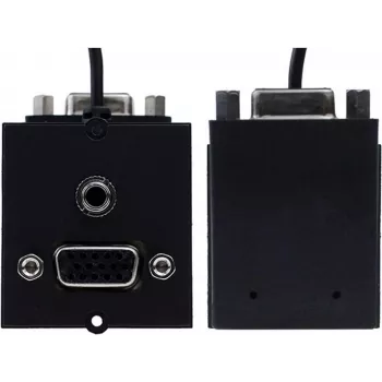 Kombinuotas VGA + RCA lizdas Bachmann 917.058