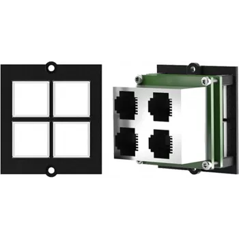 Bachmann Frame 4xbutton 4xRJ11 (917.198)