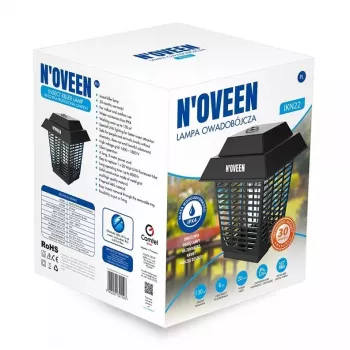 LED žibintuvas NOVEEN IKN22 IPX4 Professional – nešiojamas žibintas su IPX4 apsauga nuo vandens purslų