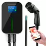 Extralink BS20-BC-22kW-APP Elektromobilio įkroviklis 2 tipo 32A 22kW, 3 fazės, LCD ekranas, programa, 6,1 m