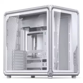 Jonsbo X400 PC korpusas, Midi Tower, ATX, Grūdintas stiklas - Baltas