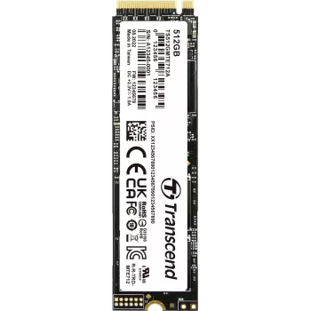 Transcend MTE712A - SSD - šifruotas - 512 GB - vidinis - M.2 2280 (dvipusis) - PCIe 4.0 x4 (NVMe) - 256 bitų AES - savaiminio šifravimo diskas (SED), TCG Opal Encryption 2.0 (TS512