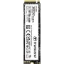 Transcend MTE712A - SSD - šifruotas - 512 GB - vidinis - M.2 2280 (dvipusis) - PCIe 4.0 x4 (NVMe) - 256 bitų AES - savaiminio šifravimo diskas (SED), TCG Opal Encryption 2.0 (TS512